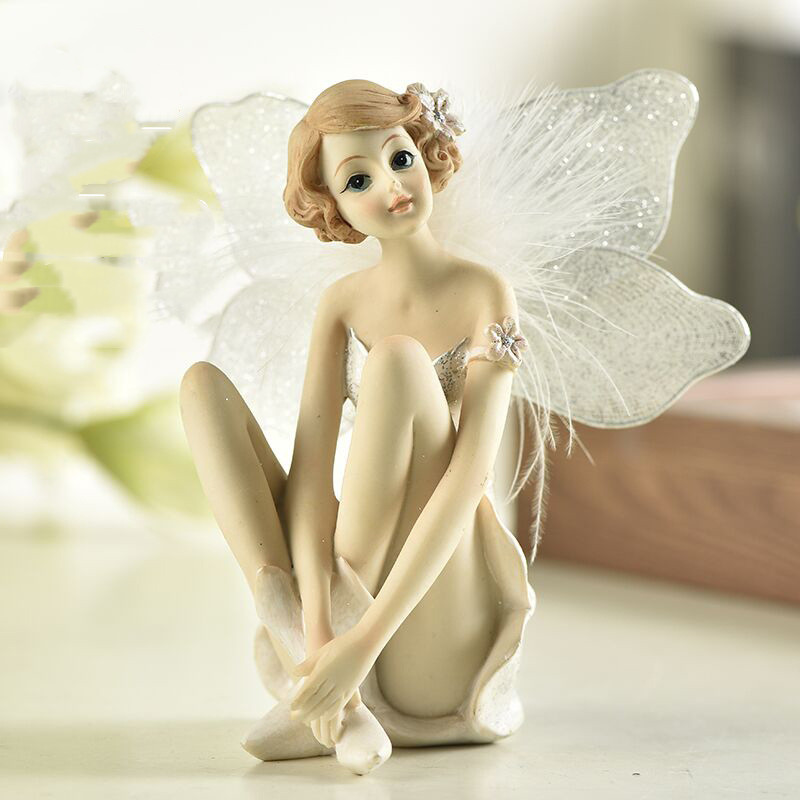 Ornament living room ornament resin decoration little angel