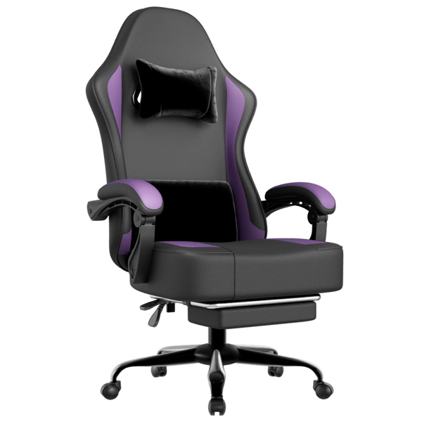 Chaise de jeu avec coussin à ressorts ensachés et repose-pieds