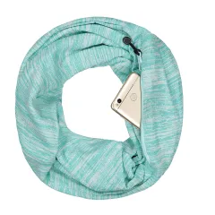 Handbag Dual-Use Couple Double-Sided Zipper Pocket - Mint Green - View 1