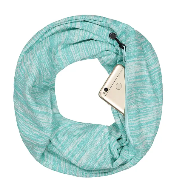 Handbag Dual Use Couple Double Sided Zipper Pocket Mint Green - Shop at LoveMi