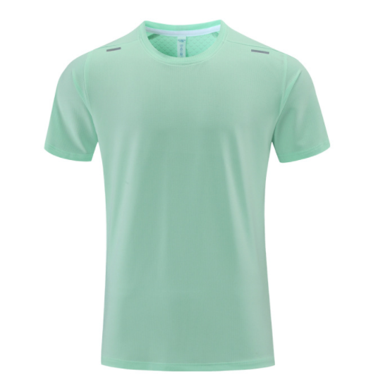 Sports Round Neck Loose Short Sleeved Top For Men