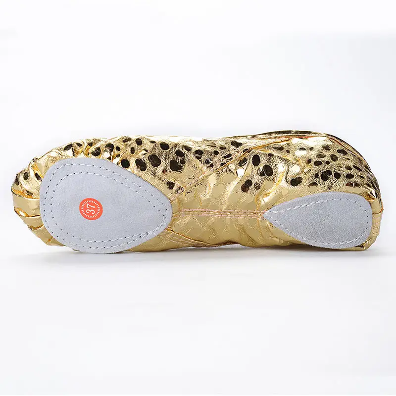 Children  Gold And Silver Stage Performance Shoes