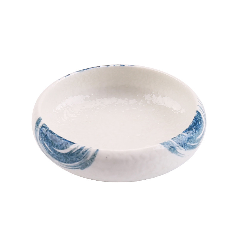 Title 16, Home Ceramic Japanese Round Snack Plate