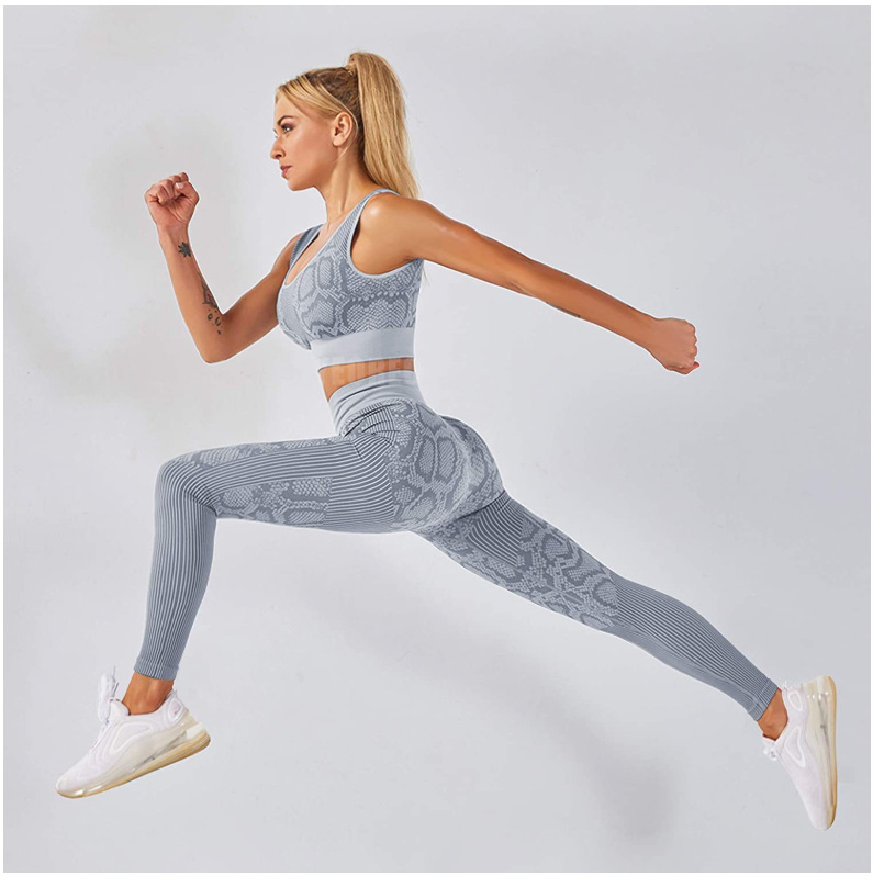High Waist Fitness Quick Drying Super Elastic Yoga Suit