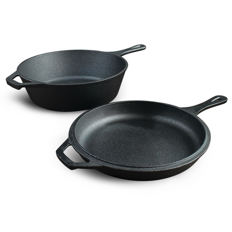 Title 6, Household Non-stick Flat Pan With Single Handle