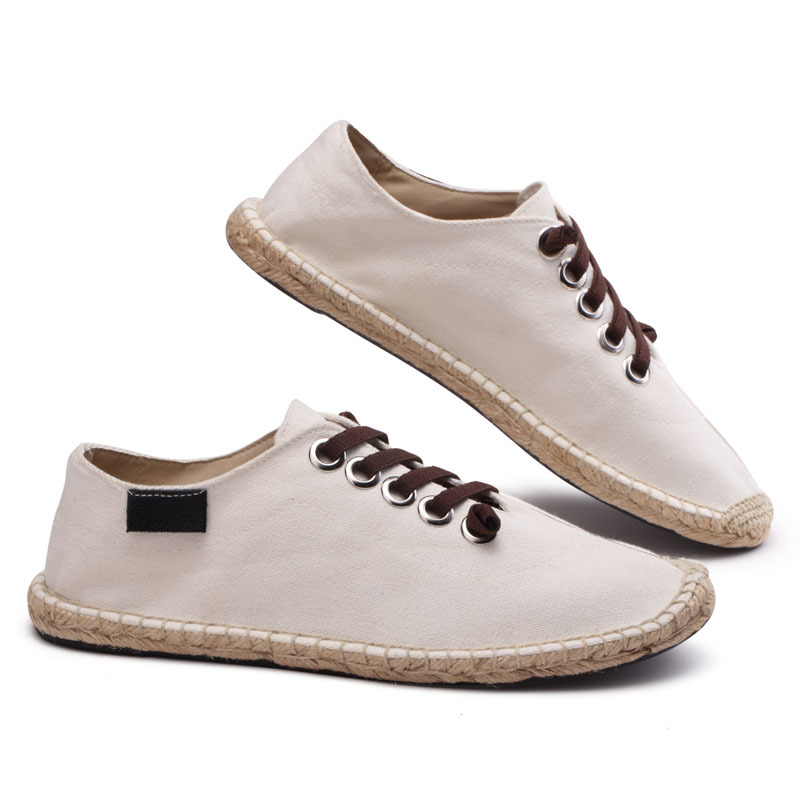 Canvas Lace-Up Shoes