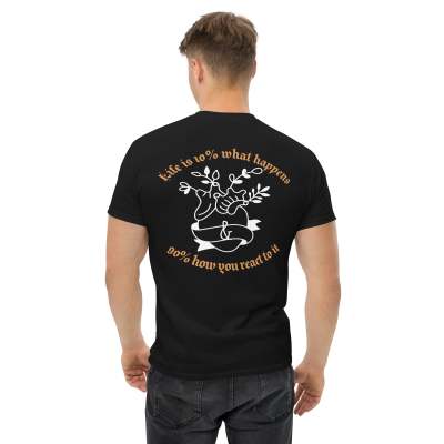 Title 2, Mode casual T-shirt met ronde hals en korte mou...