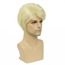 New Men's Synthetic Natural Wig - Image 5