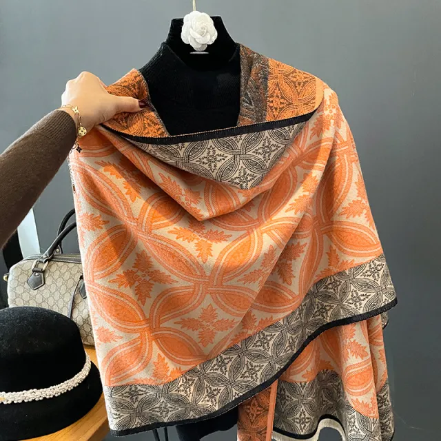 Scarf Women's Warm Shawl Middle aged Elders 7 Style - Shop at LoveMi