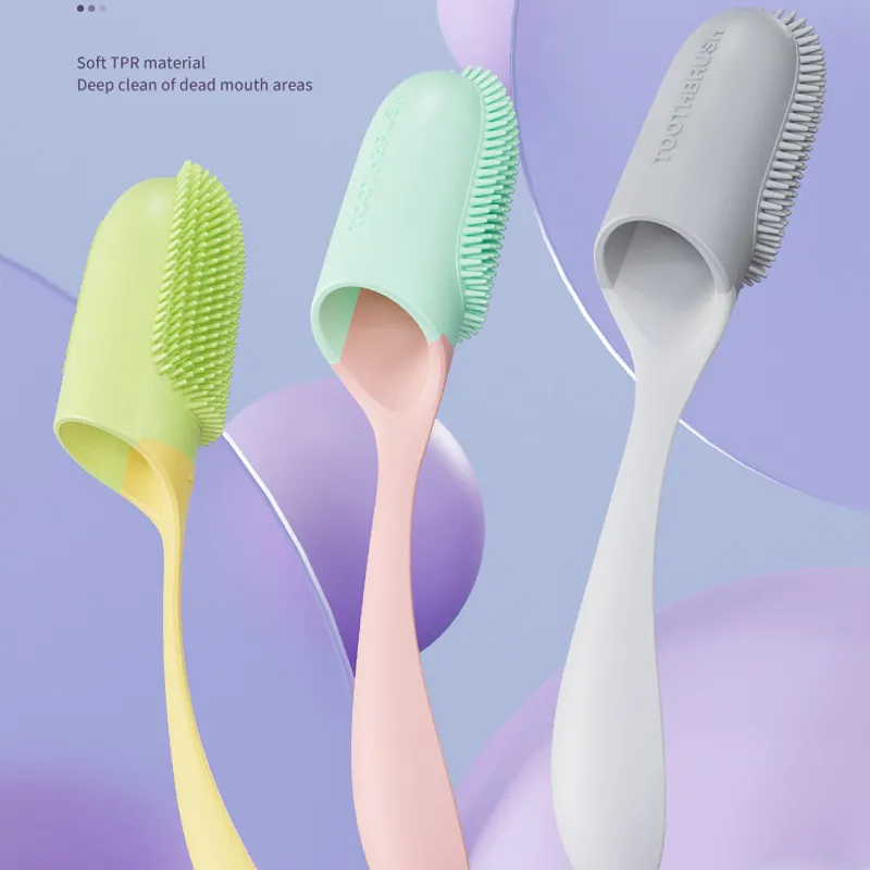 Dog Tooth Cleaning Brush Care Finger Wrap Cat Dog Oral Cleaning Toothbrush Tool Silicone Dog Cat Finger Toothbrush Supplies Pet Products – image 3