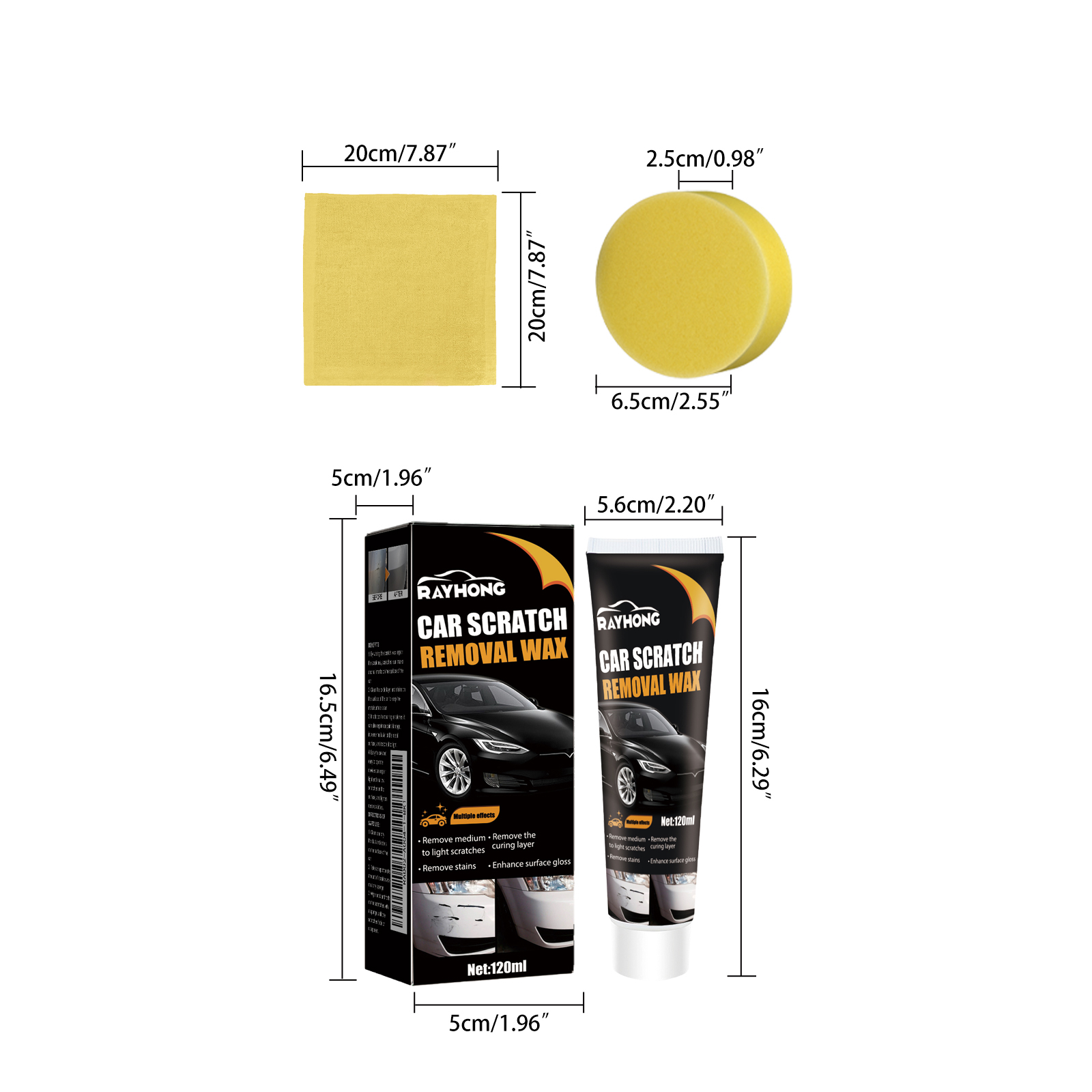 Car Scratch Repair Wax