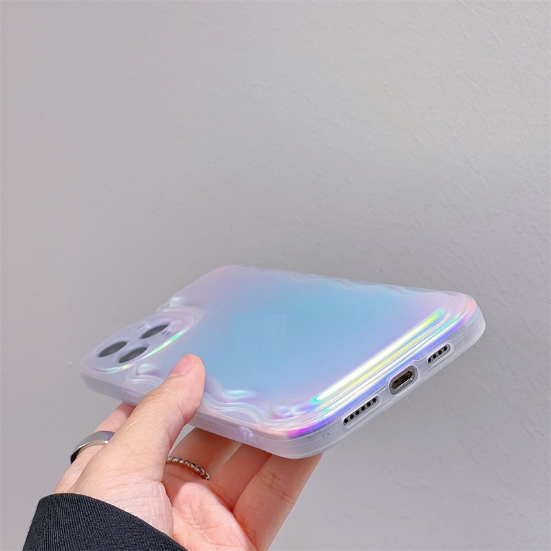 Premium Back Cover Type Aurora Laser Mobile Phone Soft Shell