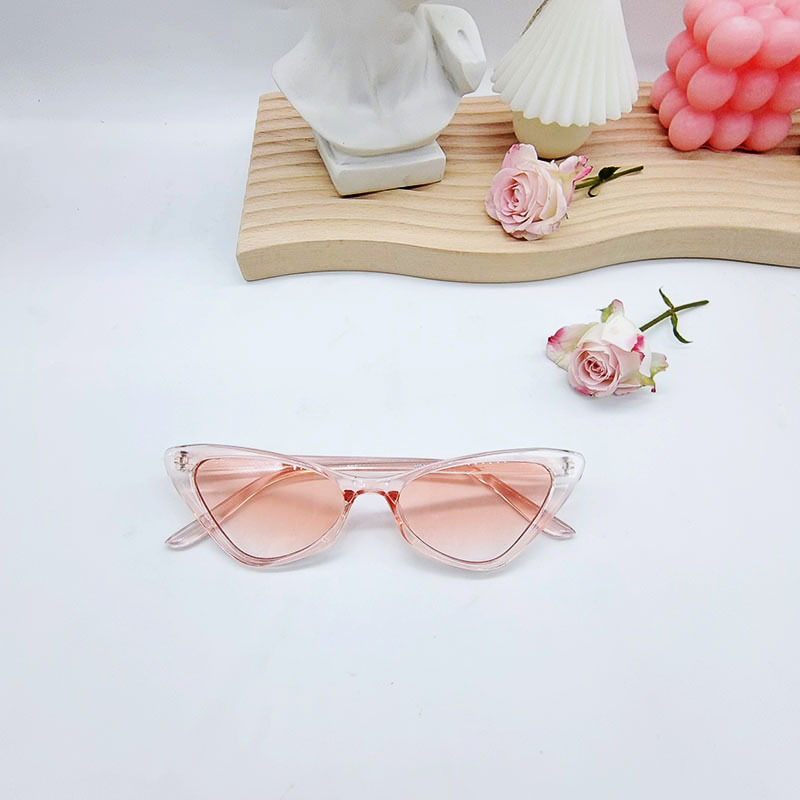 Candy Cat Eye Small Frame Vintage Sunglasses - Image 2