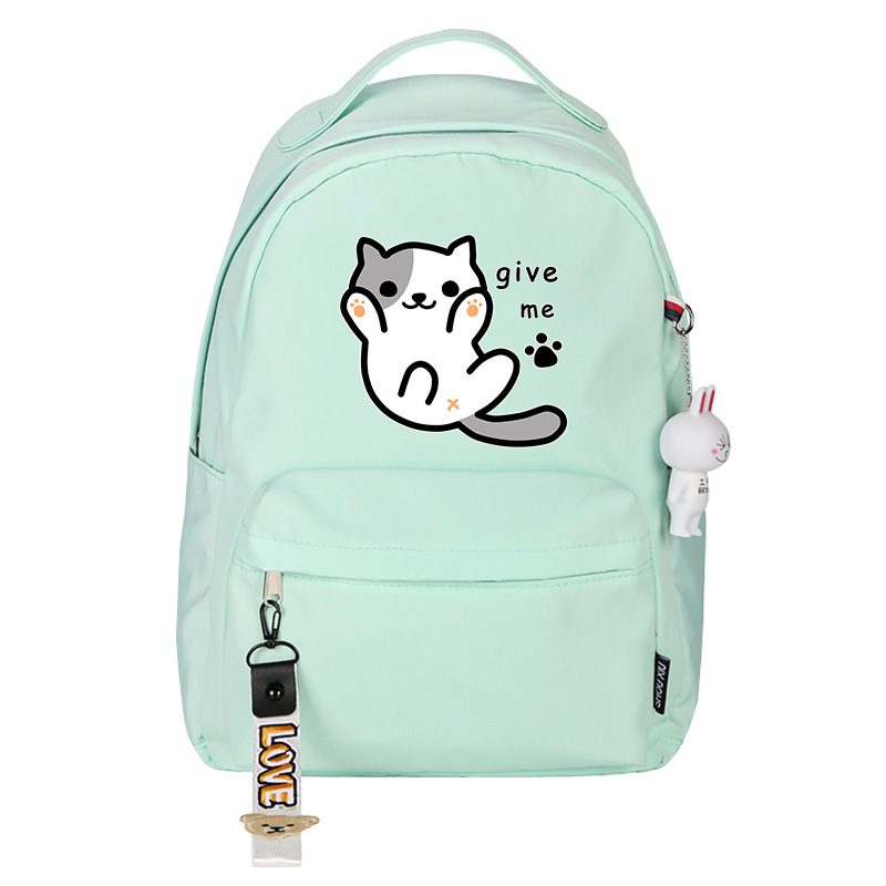 Title 15, Joli sac à dos Neko Atsume pour garçons et filles