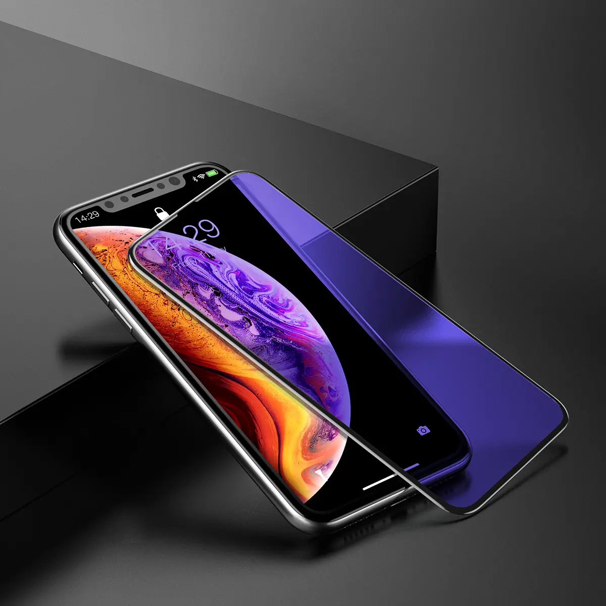 0.3mm Edge Protection Full Screen Curved Anti-Blue
