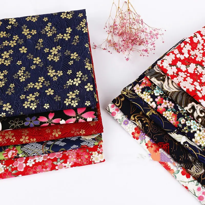 Handmade Chinese Style Cotton Kimono Cherry Blossom
