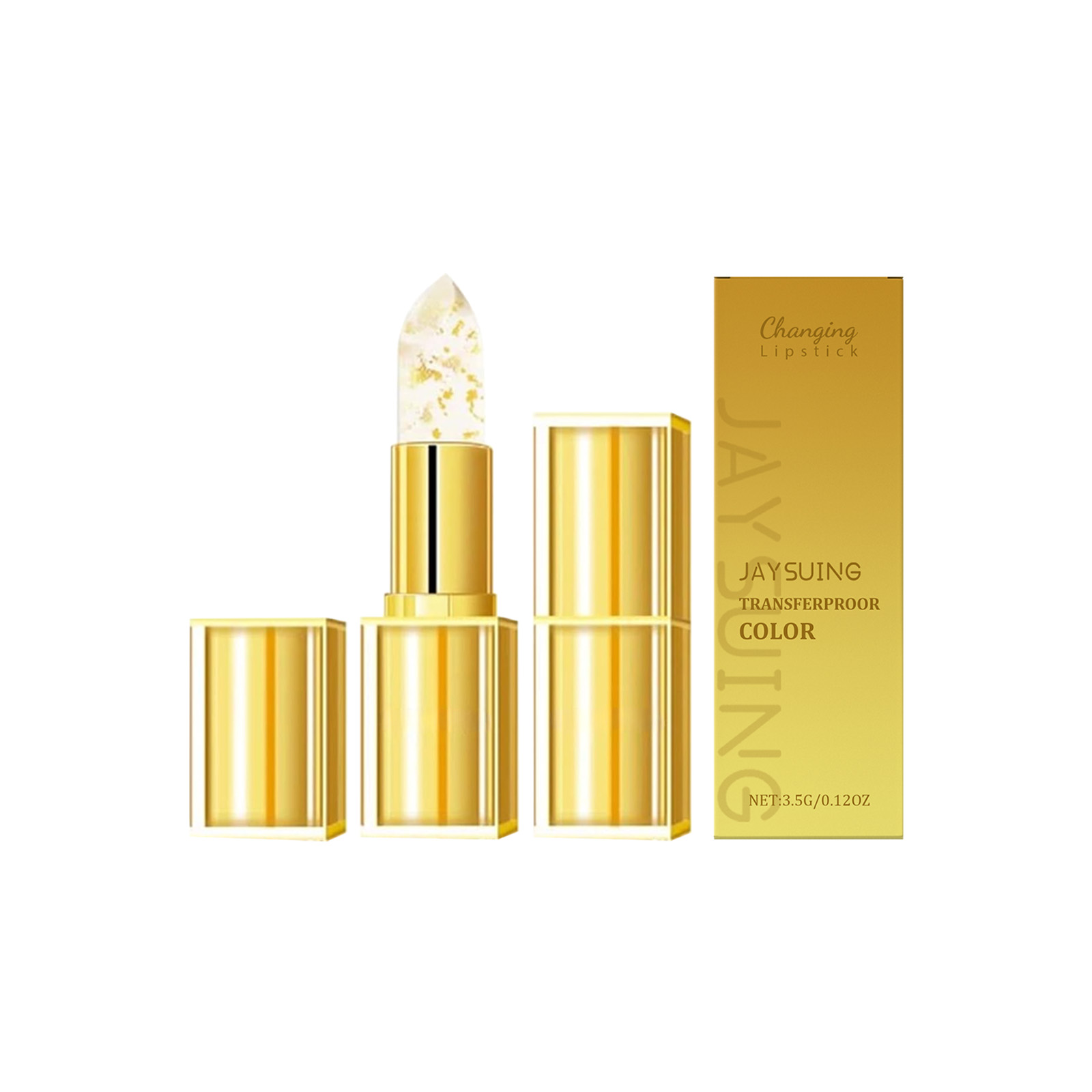 Gold Leaf Color-Changing Moisturizing Lipstick 7