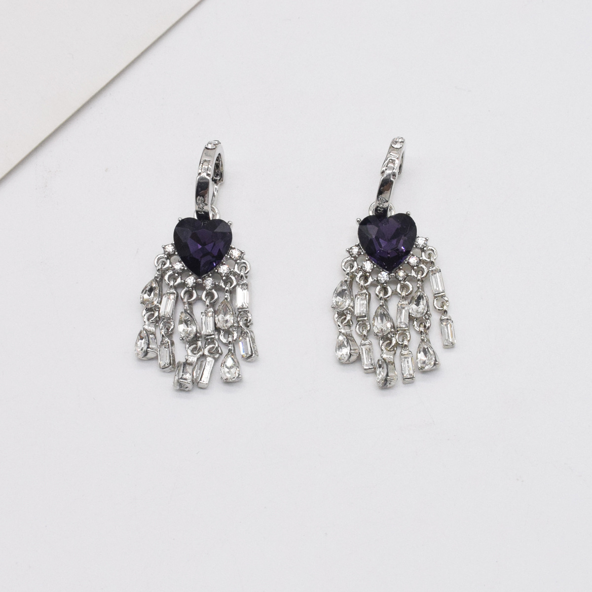 Earrings Feminine Light Luxury 925 Silver Needle Stud Earrings