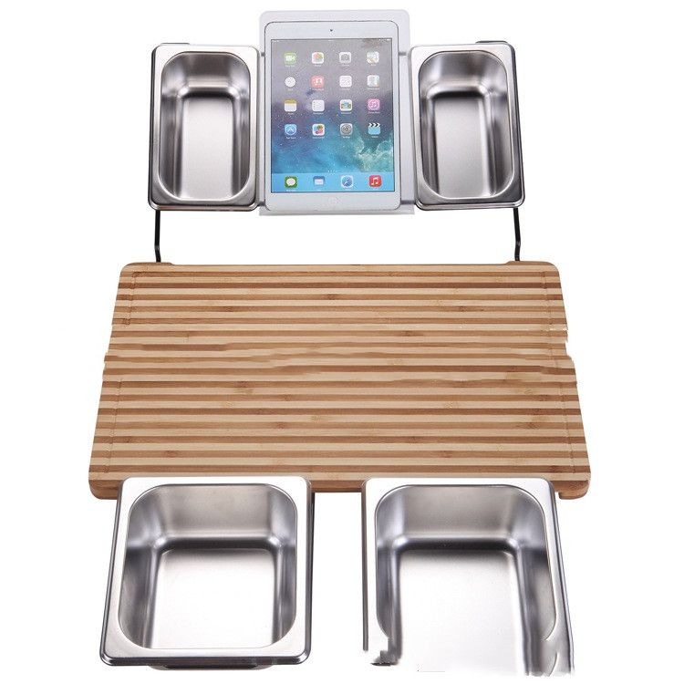 Title 2, Multifunctional Cutting Board Upgrade Storage Box