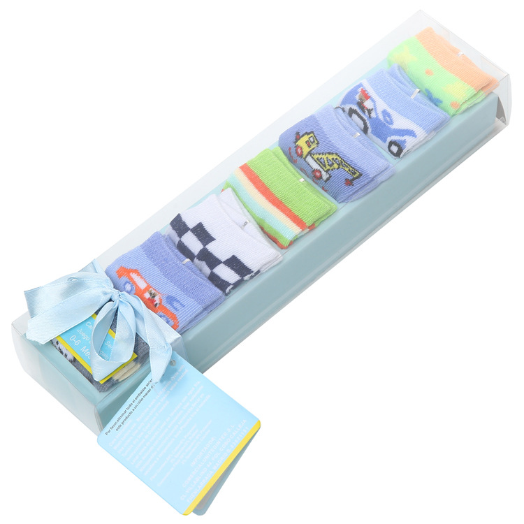 Breathable Sweat Absorbent 7th Children's Socks Cotton Letters