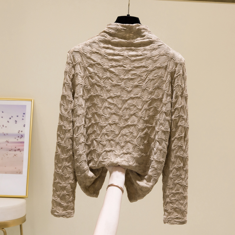 Title 3, Collar Knit Bottoming Shirt Long Sleeves