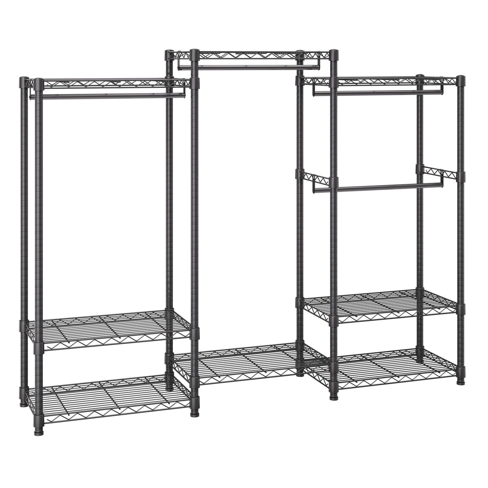 Heavy Duty Rolling Clothes Rack