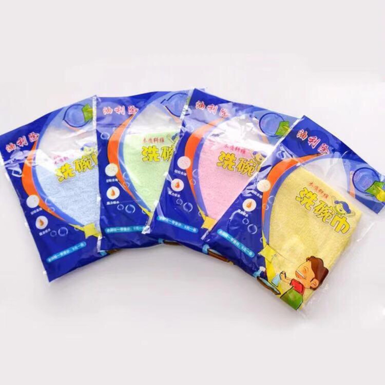 Title 1, Non-Stick Oil Kapok Dish Towel Is Soft Smooth A...