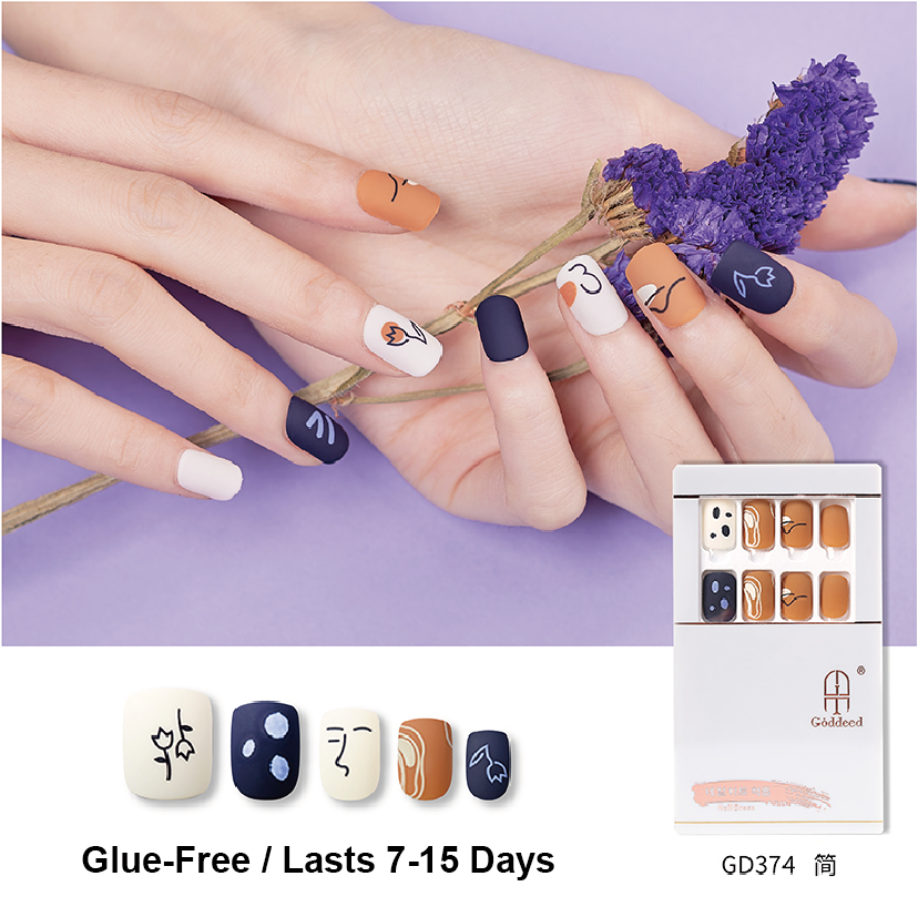 Press-on Nails GD374 5