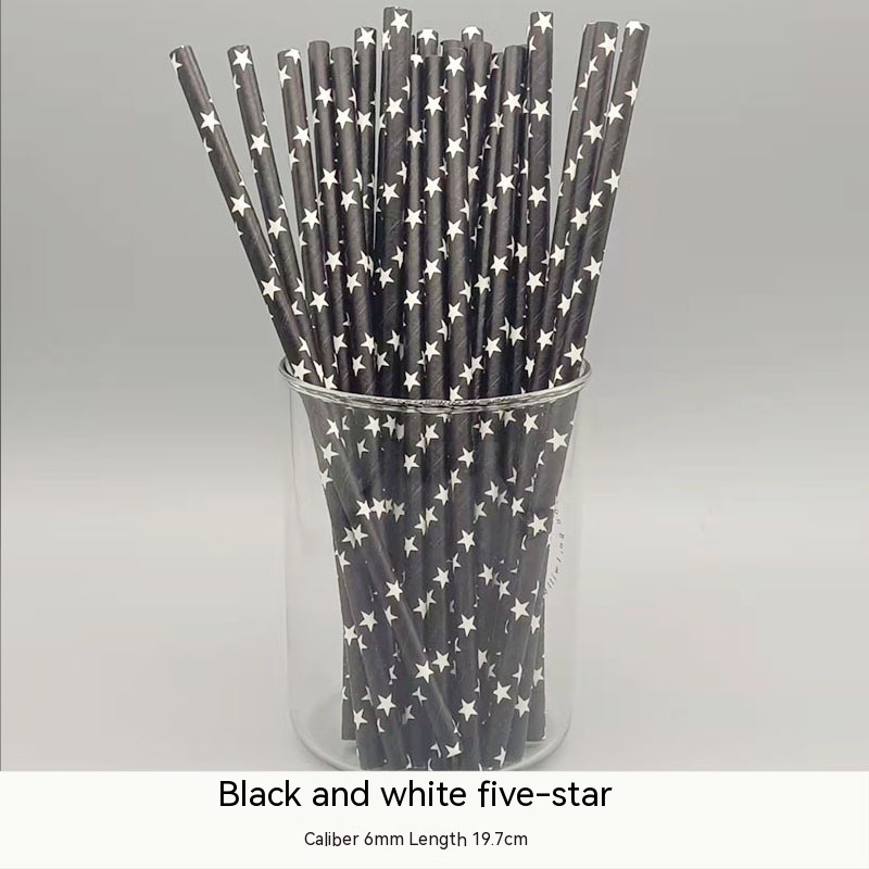 Black Five Stars