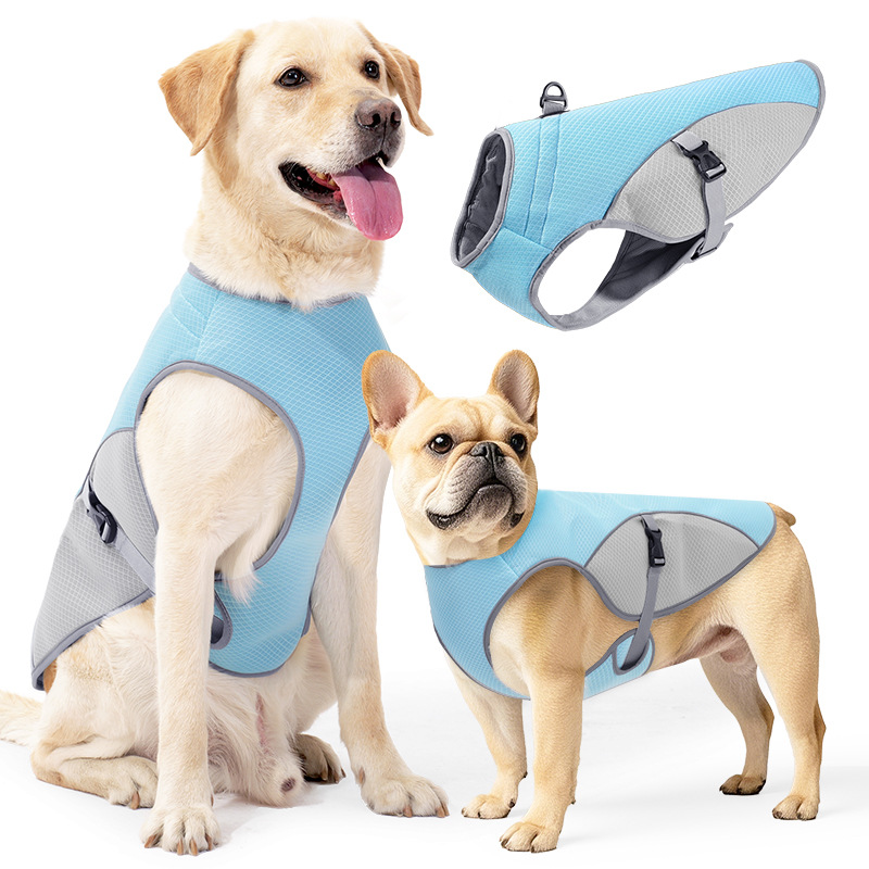 Reflective Mesh Dog Cooling Vest