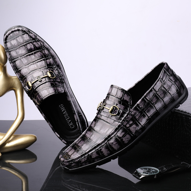 Business Casual Shoes Men's Foot Pedal - Image 1