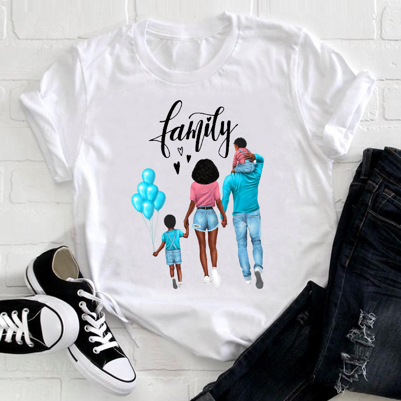 Title 6, Summer Mother Family Of Four Family Wear Parent...