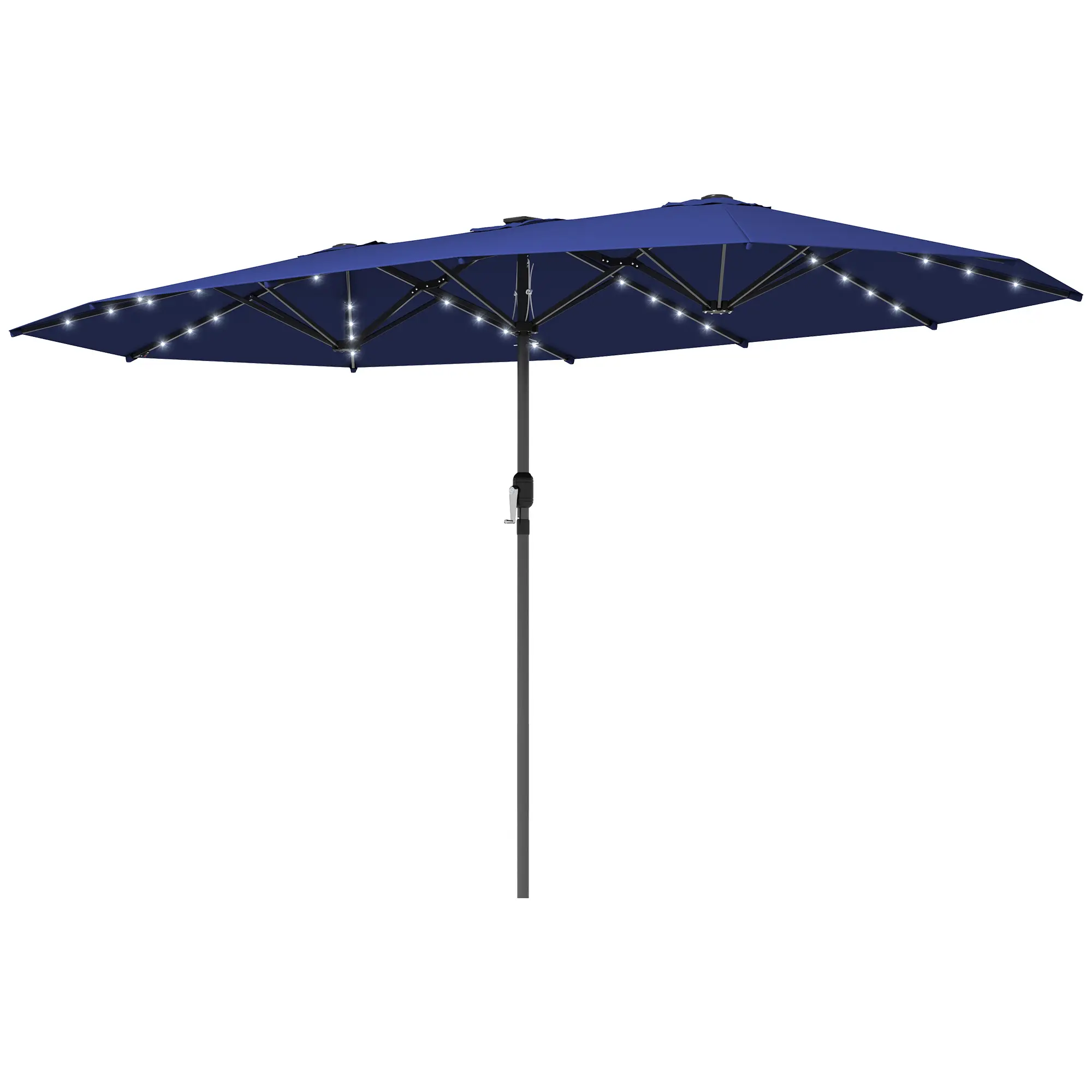 Garden Parasol, Double-Sided Sun Umbrella