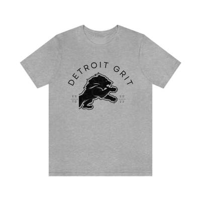 Title 2, GETROIT GRIT heren T-shirt met 3D digitale prin...