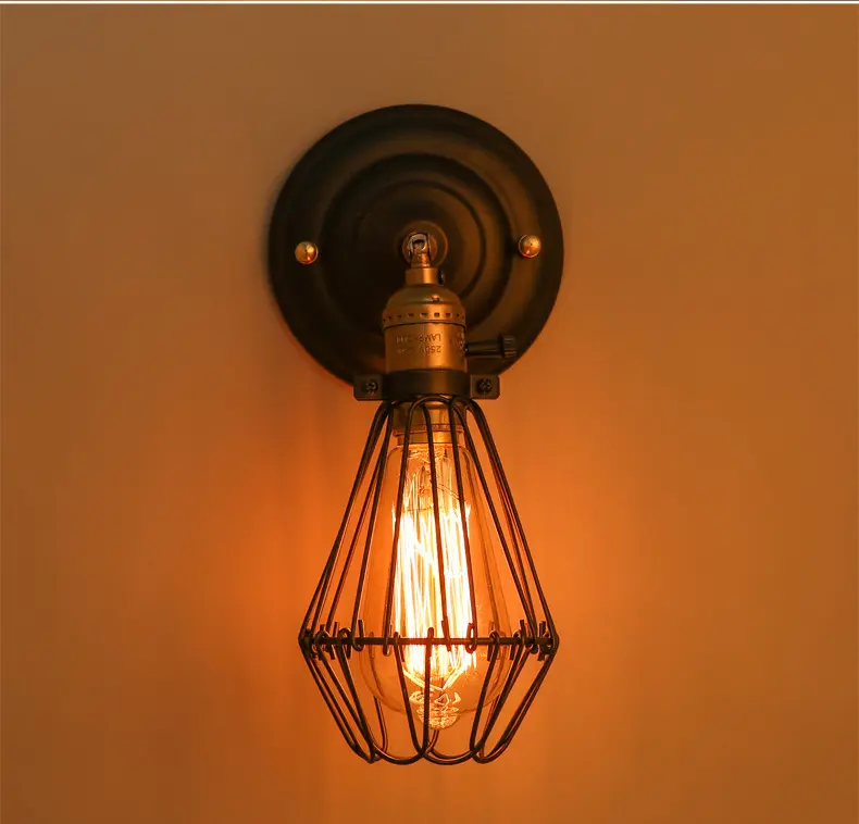 American Industrial Style Wrought Iron Retro Restaurant