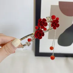 New High-end Hairpin Female Summer Twist Clip - Red - View 1