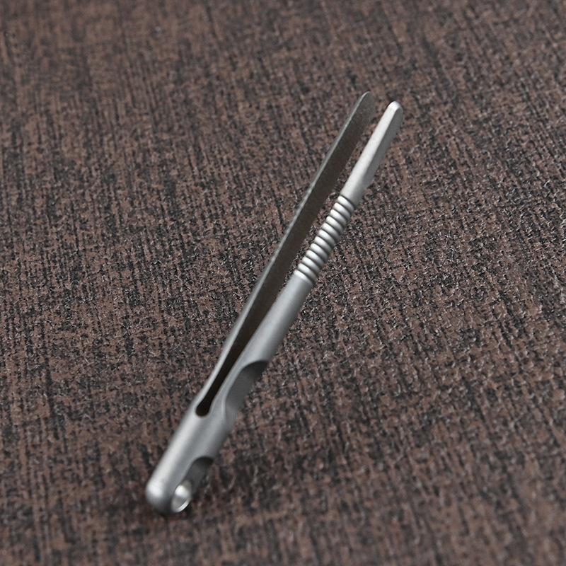 Title 6, Titanium Alloy Small Tweezers Portable Portable