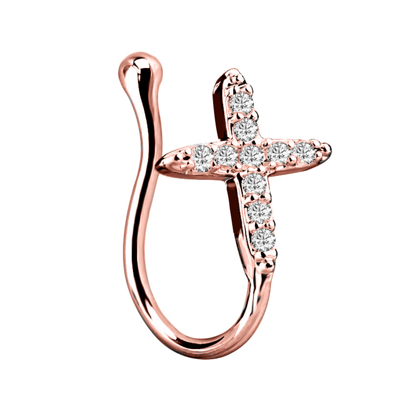 Rose Gold Four leaf clover