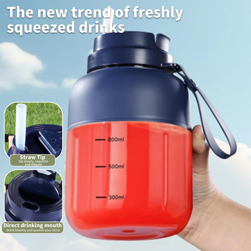 Cordless Juicer Blender Cup 1300ml Rechargeable Smoothie