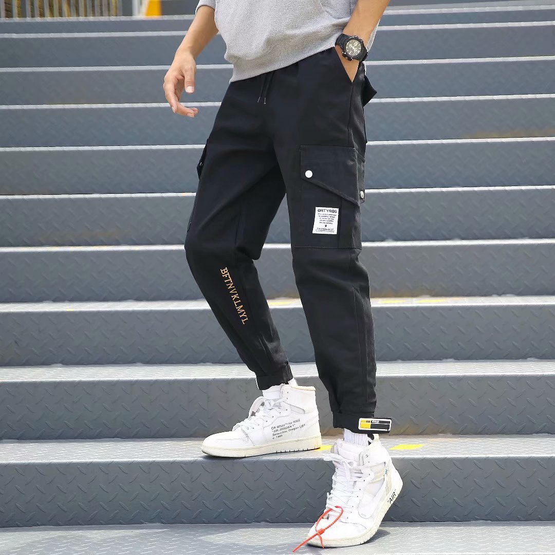Men's Fashion Brand Sports And Leisure Cropped Pants