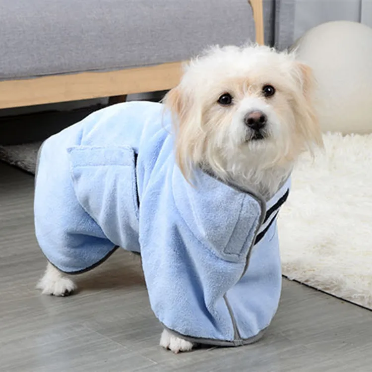 Quick-drying Pet Absorbent Towel Dog Bathrobe Pet Dog Bath Towel For Dogs Cats Microfiber Absorbent Pet Drying Towel Pet Supplies Pet Products – image 4