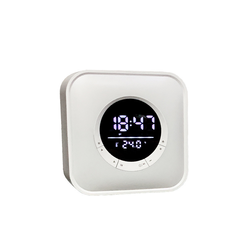 Title 5, Desktop LED Wireless Speaker Alarm Clock