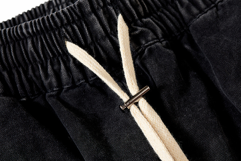 Military Drawstring Zip Cargo Trousers Fashion