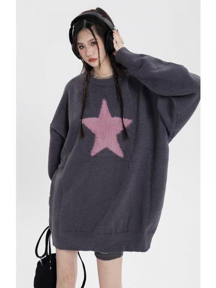 Versatile Straight Tube Winter Sweater