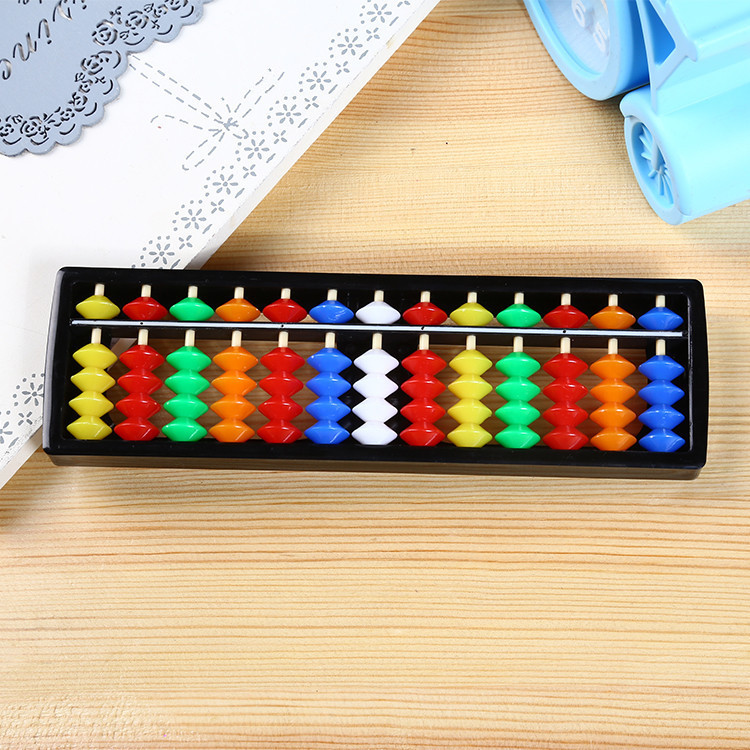 Title 6, Thirteen Color Plastic Abacus Children