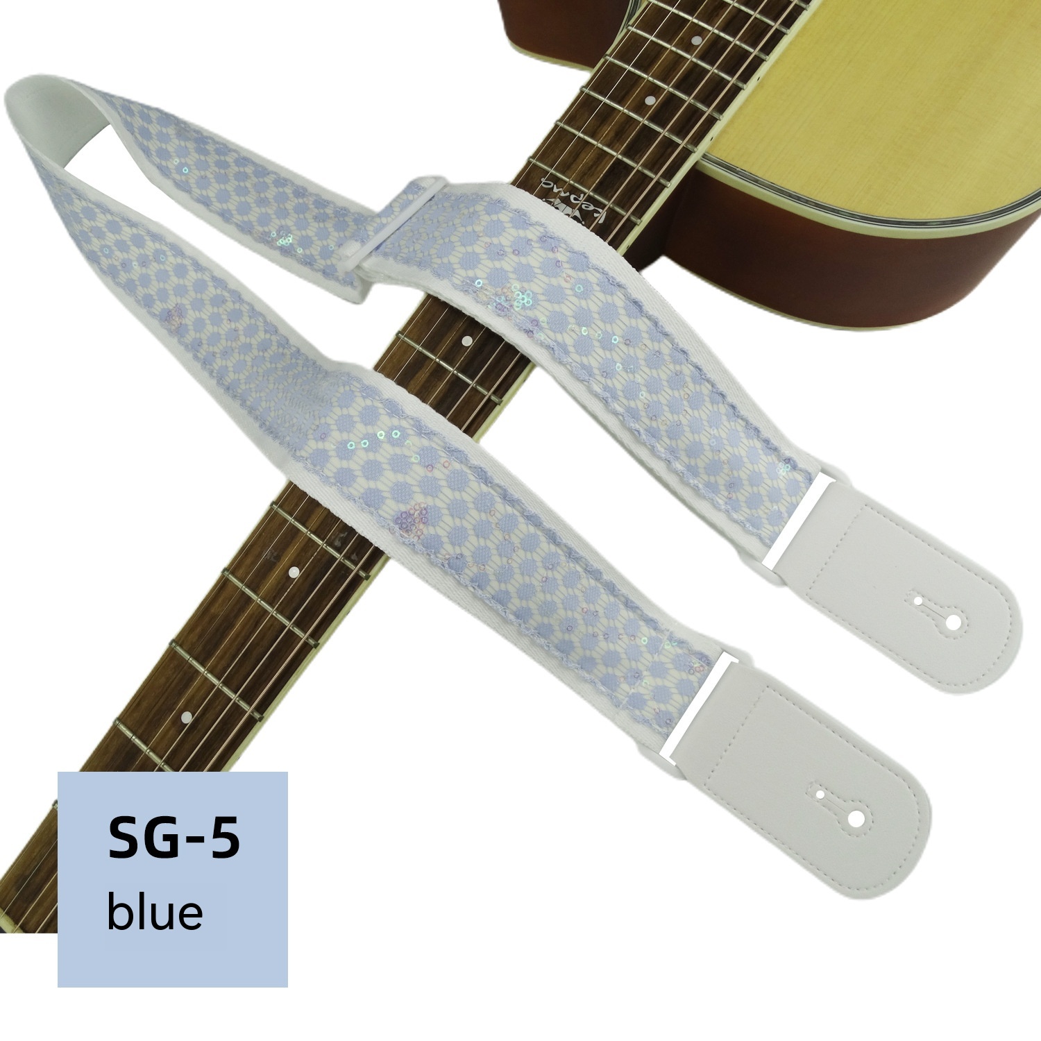 Title 7, Classical Cartoon Ji Knitted Guitar Strap