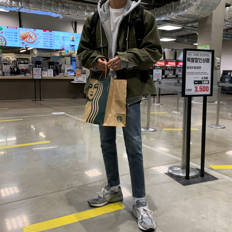 Men's Casual Stand-up Collar Loose Jacket