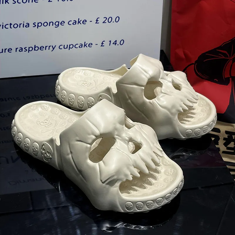 Fashion Lovers Trample On Shit Slippers - Beige