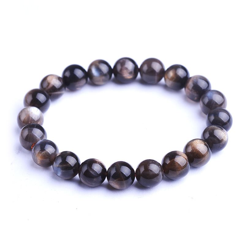 New Natural Dream Black Gold Sunstone Bracelet