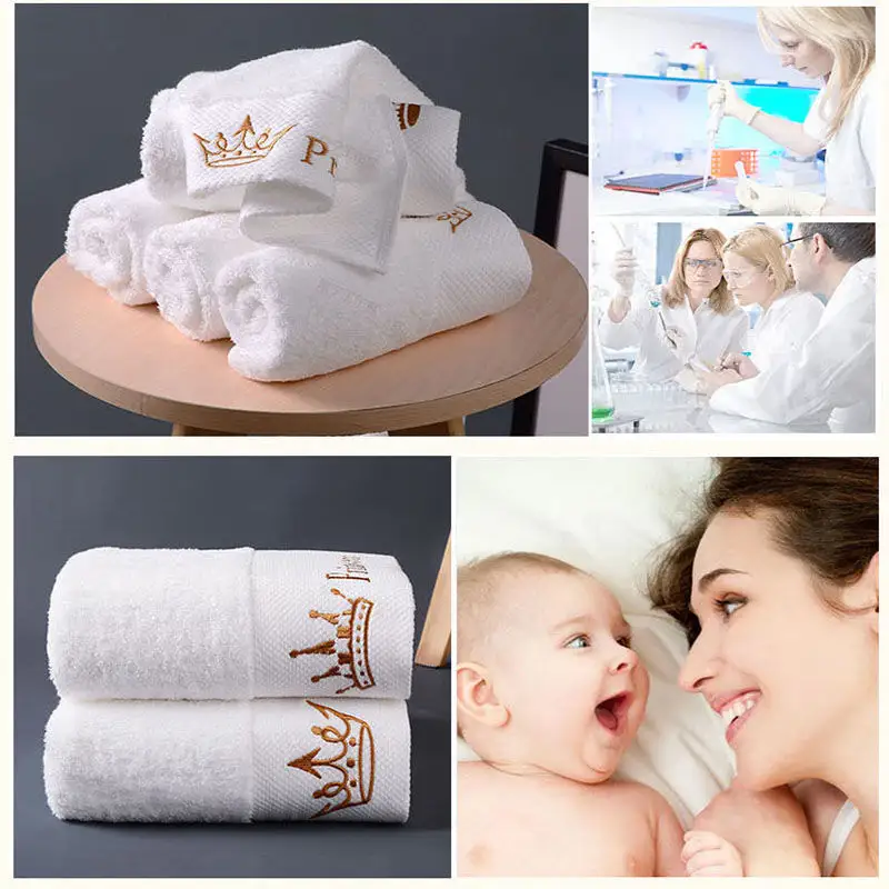 Thick Large Cotton BathWhite Hotel Men and Women Adult